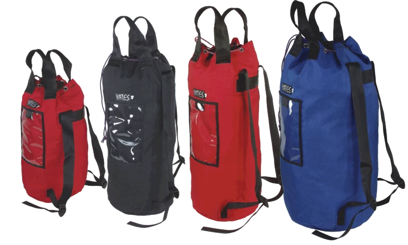 Bucket Style Rope Bags W/ Straps 1 Bucket Style Rope Bags W/ Straps