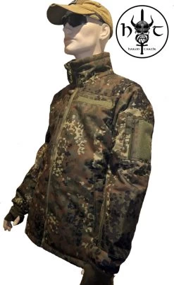 Kälteschutzjacke HT01 5fb Tarndruck Flecktarn