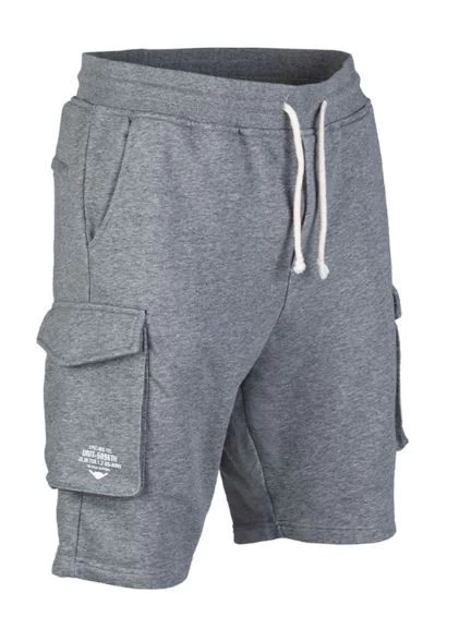 Mil-Tec US Sweatshorts Cotton Grau 1 Mil-Tec US Sweatshorts Cotton Grau