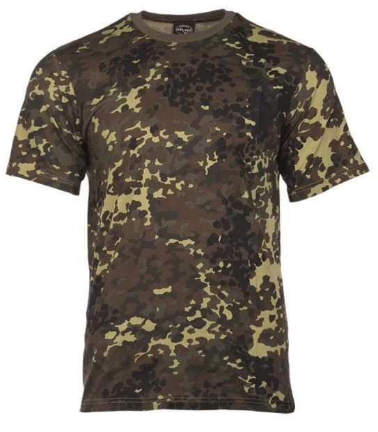 Mil-Tec MIL TEC T-Shirt Tarndruck Flecktarn 1 Mil-Tec MIL TEC T-Shirt Tarndruck Flecktarn