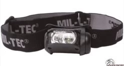 Mil-Tec MIL TEC Kopflampe LED 4-Farbig Schwarz