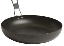 Mil-Tec Camping Pfanne S/Steel M. Klappstiel