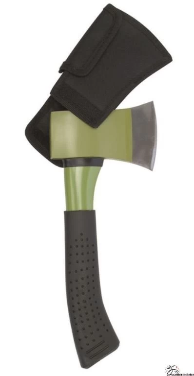 Mil-Tec MIL TEC Vollstahlaxt M. Kopftasche 1 Mil-Tec MIL TEC Vollstahlaxt M. Kopftasche