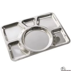 Mil-Tec MIL TEC Kantinenplatte S/Steel 6-fach