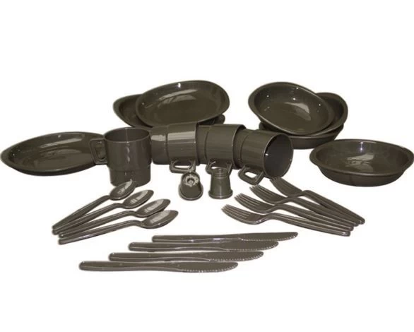 Mil-Tec Teller U. Besteck 26-tlg. 1 Mil-Tec Teller U. Besteck 26-tlg.
