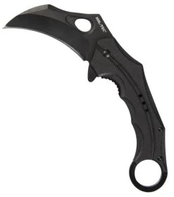 Mil-Tec Einhandmesser G10 Karambit Schwarz