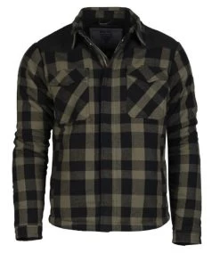 Mil-Tec Lumberjacket Schwarz/Oliv