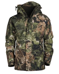 Mil-Tec Jacke Nässeschutz M. Fleece GEN.II WASP I Z3A