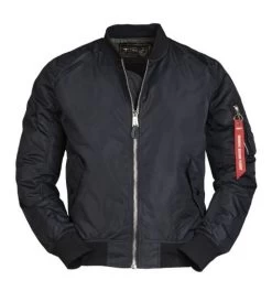 Mil-Tec US MA1 Fliegerjacke Schwarz