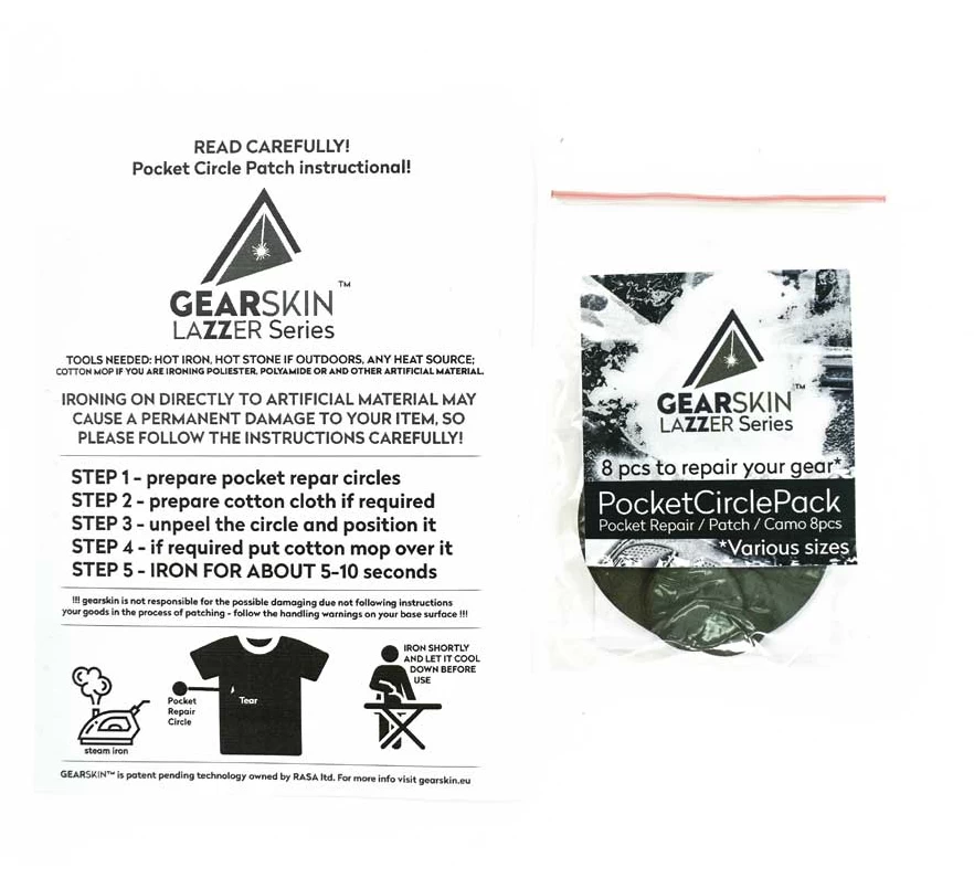 Gearskin Pocket Repair Circle Olive 2 Gearskin Pocket Repair Circle Olive – Bild 2