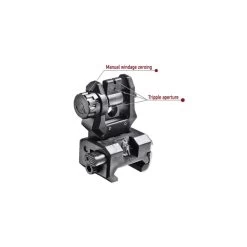 CAA Tactical Flip Up Sights Set Rear & Front Black 6 CAA Tactical Flip Up Sights Set Rear & Front Black -Outdoor Equipment Verkauf CAA0002 1 1280x1280