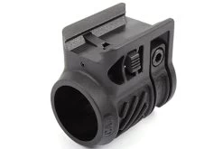 CAA Tactical Picatinny Flashlight Laser Mount PL2 Black