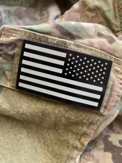 US Flag Infrarot IR Patch Reversed