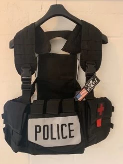 BDS Tactical Police Polizei Chest Rig Weste Für 5.56 Mags Und IFAK