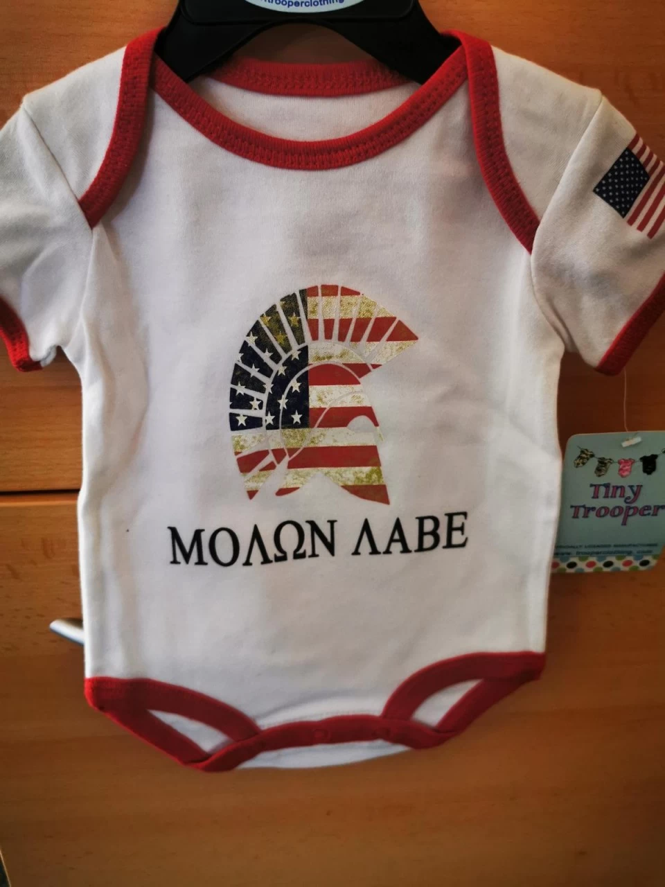 Trooper Baby Body Molon Labe 1 Trooper Baby Body Molon Labe