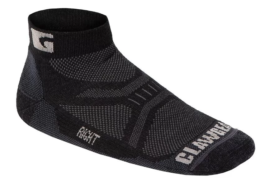ClawGear Merino Low Cut / Ankle Socks Schwarz 1 ClawGear Merino Low Cut / Ankle Socks Schwarz