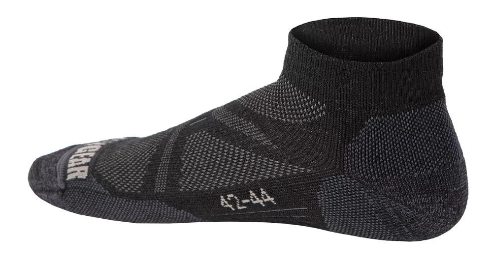 ClawGear Merino Low Cut / Ankle Socks Schwarz 2 ClawGear Merino Low Cut / Ankle Socks Schwarz – Bild 2