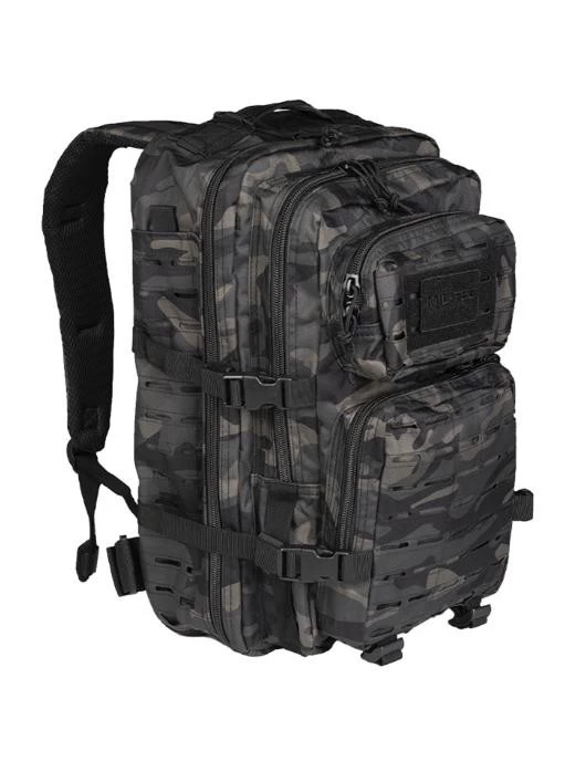 Mil-Tec US Assault Pack LG Laser Cut Dark Camo 1 Mil-Tec US Assault Pack LG Laser Cut Dark Camo