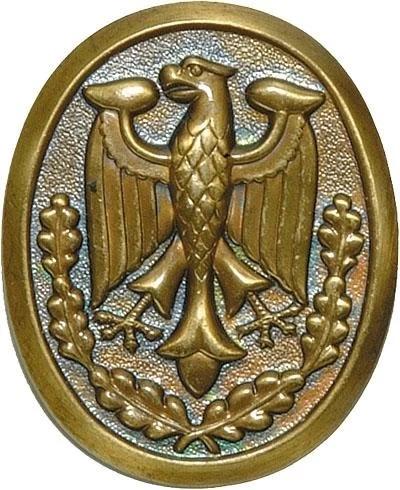 Bundeswehr Schützenschnurplakette Bronze 1 Bundeswehr Schützenschnurplakette Bronze