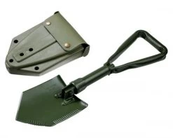 AB Feldspaten Mit Kunststofftasche Bw Oliv Neu