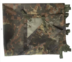 Mil-Tec Mehrzweckplane BASHA Nylon Flecktarn