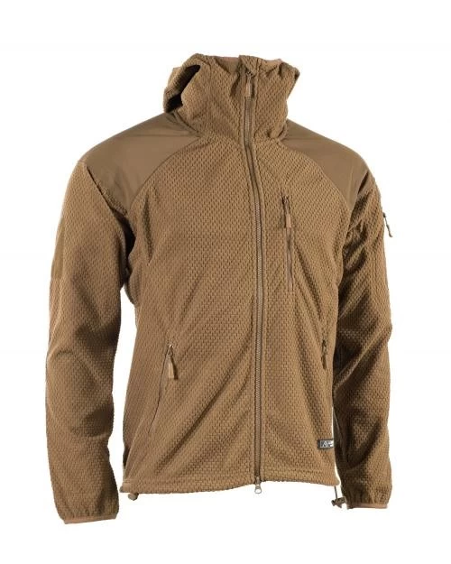 AB Fleece Hoodie-Jacke Delta Coyote 1 AB Fleece Hoodie-Jacke Delta Coyote