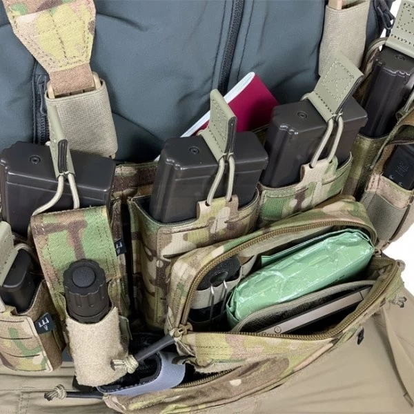 Pitchfork MCR Modular Chest Rig Complete Set - Ranger Green 7 Pitchfork MCR Modular Chest Rig Complete Set - Ranger Green – Bild 7