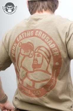 Mil Spec Monkey Pork Eating T Shirt Pork Logo